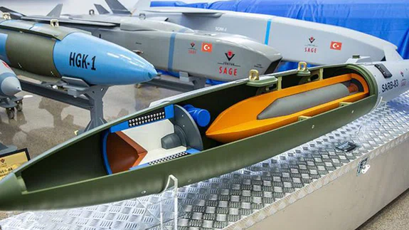 Yerli uçak bombası SARB-83 göreve hazır