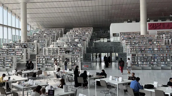 Evliya Çelebi'nin haritası Katar Milli Kütüphanesi'nde sergileniyor