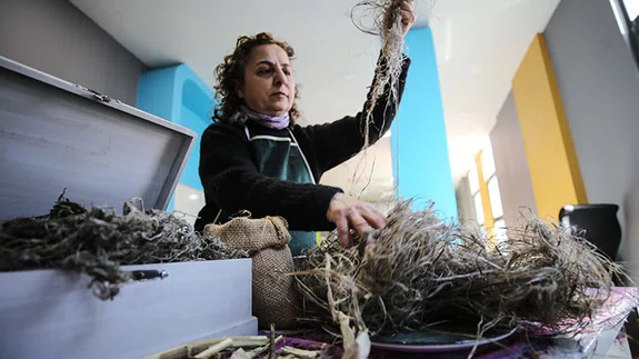 Kadın girişimci, keneviri geleneksel yöntemlerle kağıda dönüştürüyor