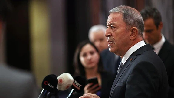 Milli Savunma Bakanı Akar'dan Yunanistan'ın provokasyonlarına sert tepki