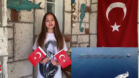 Çocuklar 23 Nisan için evlerinden hava durumu sundu