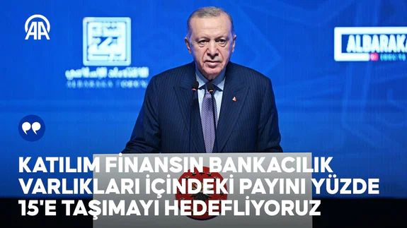 Cumhurbaşkanı Erdoğan, Albaraka İslami Finans Zirvesi'nde konuştu