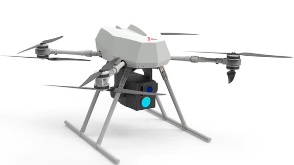 Silahlı drone Songar, lazerle bomba imhaya hazırlanıyor