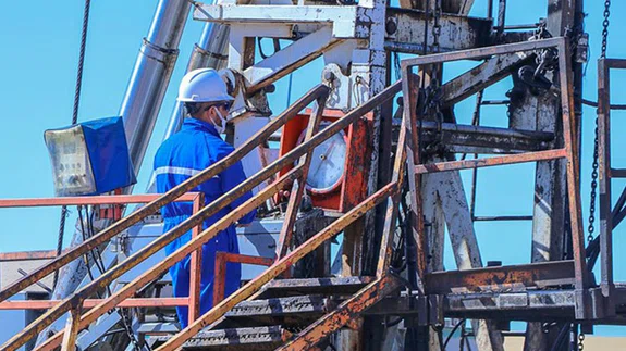 Yenişehir-1 kuyusunda üretim için hummalı çalışma sürüyor