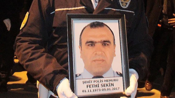 Kahraman polis memuru Fethi Sekin, şehadetinin 5. yılında anılıyor