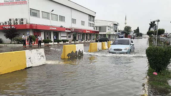 Kocaeli'de Yağmur Etkili Oldu