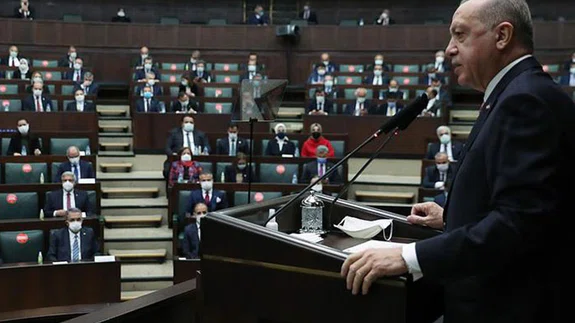 "Nerede terör, terörist varsa bunların başını ezmek için varız"