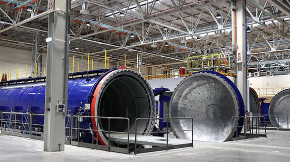 Türkiye'nin dev kompozit tesisi Ankara'da üretime başladı