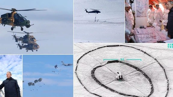 Kış 2019 Tatbikatı'nda Yerli Silahlardan Hedefe Tam İsabet