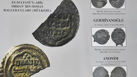 Osmanlı'nın ilk fethettiği kalede Orhan Gazi'nin sikkesi bulundu