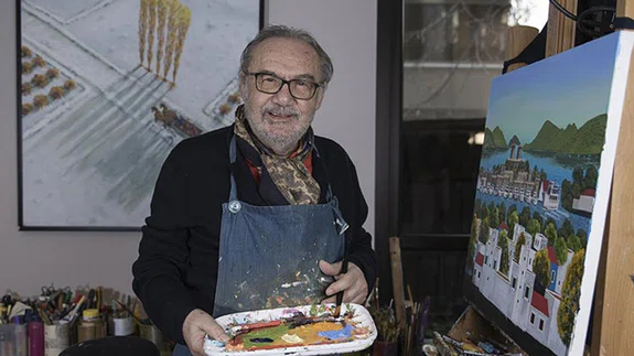 Ressam Yalçın Gökçebağ: Anadolu'nun resmini çizmek benim için bir aşk