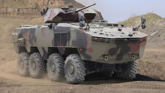 Askeri araç ihracatında 8x8 performans