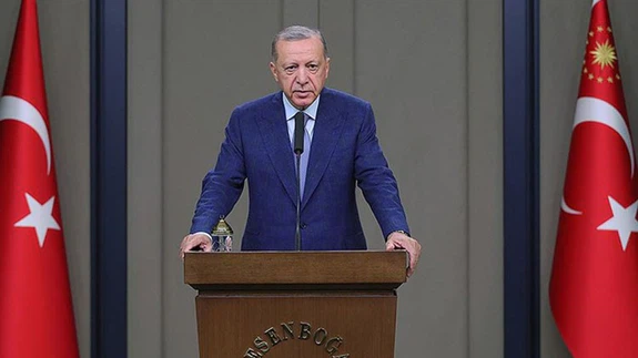 "Cumhurbaşkanı Erdoğan: Şu anda doğal gaz noktasında herhangi bir sıkıntımız yok"