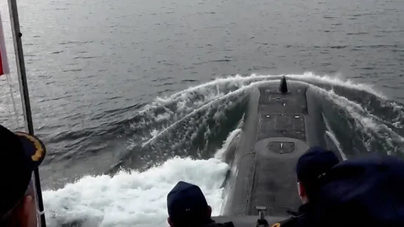 MSB Deniz Kuvvetleri Komutanlığının denizaltı operasyonu tatbikatı görüntülerini paylaştı