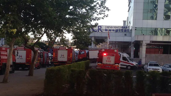 Özel hastanede yangın:2 hasta hayatını kaybetti