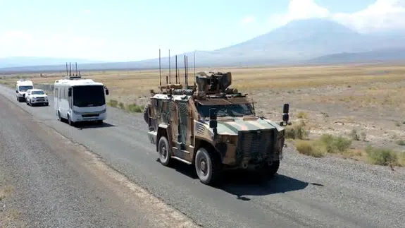 Güvenlik yolu projesiyle terör örgütlerinin saldırıları önlendi
