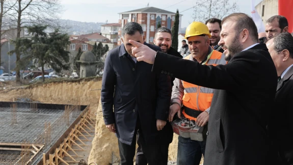 Dualarla temeli atılan Kuba Camii, mahalle sakinlerini buluşturacak