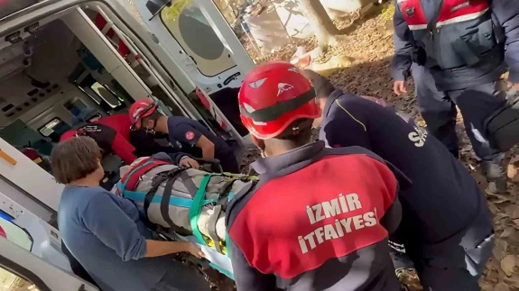 Kuyuda kırıklarla saatler geçirdi! O anlar yürek burktu