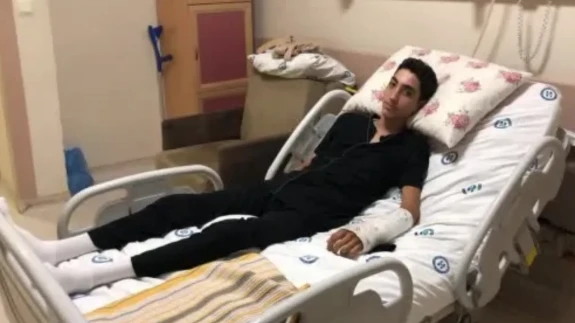 Bir kask, bir hayat: Baba, ölümden dönen oğlunun hikayesini gözyaşlarıyla anlattı