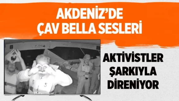 Akdeniz'in ortasında umut şarkısı: Sumud Filosu'ndaki aktivistler 'ciao viva Palestina' dedi