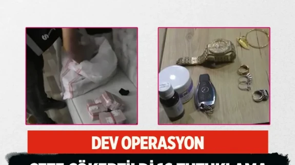 Bursa merkezli dev operasyon: Çirkinler ve Daltonlar çökertildi, 16 kişi tutuklandı