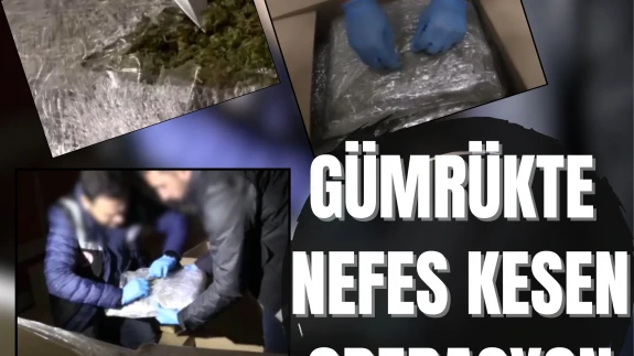 Gümrükte yakalanan zehrin piyasa değeri dudak uçuklattı!