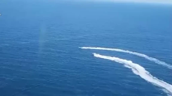 İspanya’da denizdeki uyuşturucu kovalamacasında bin 700 kiloluk esrar ele geçirildi