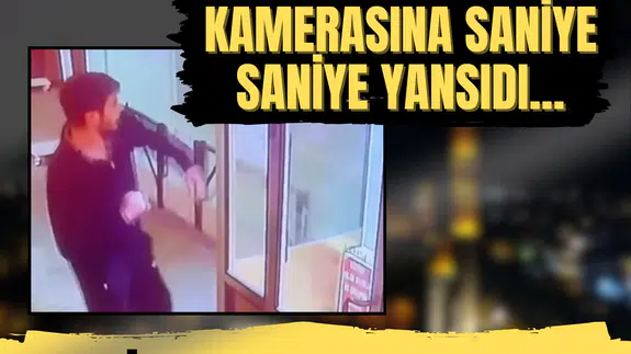 Camiye yumruklu saldırı! O anlar güvenlik kamerasına saniye saniye yansıdı...