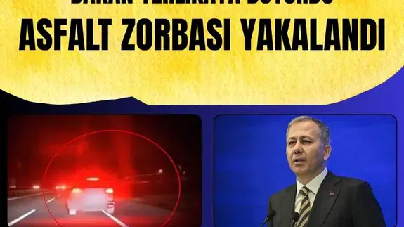 Bakan Ali Yerlikaya duyurdu: Trafikte terör estiren sürücü yakalandı
