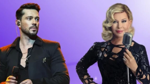 Emel Sayın ve Murat Boz’un büyüleyen buluşması herkesi mest etti!