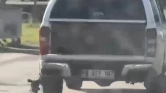 Araçla metrelerce sürüklenen köpek telef oldu: 2 gözaltı