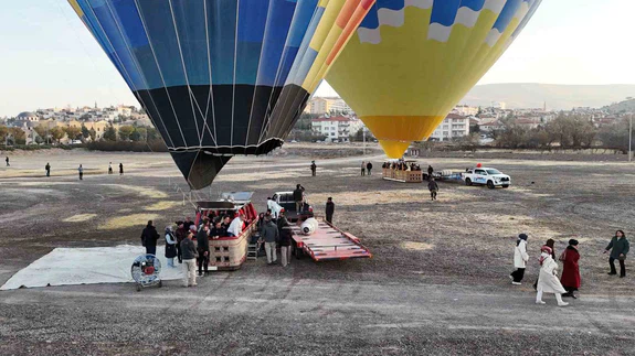 Kapadokya semaları öğretmenler için renklendi: Ürgüp'te unutulmaz balon etkinliği!
