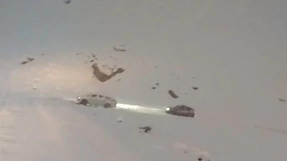 Yüksekova’da yoğun kar nedeniyle mahsur kalan vatandaşların imdadına Mehmetçik yetişti