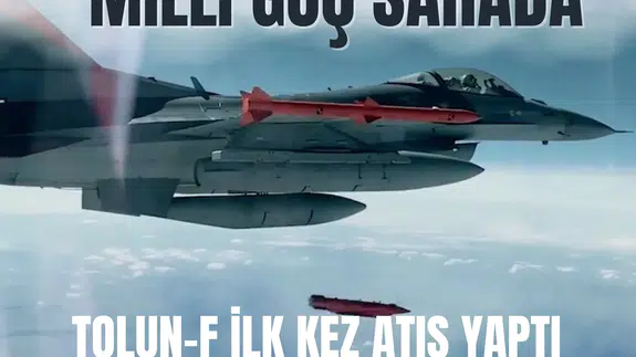 Milli güç sahada: TOLUN-F ilk kez atış yaptı, hedef tam isabetle vuruldu!