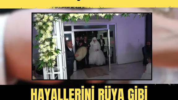 14 yıl önce kaçarak evlendiler... Hayallerini rüya gibi düğünle taçlandırdılar!