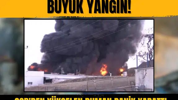 Kırıkkale’de kimya fabrikasında yangın... OSB’de dumanlar gökyüzünü kapladı!