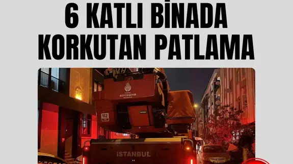 Güngören’de patlama: 1 kişi yaralandı