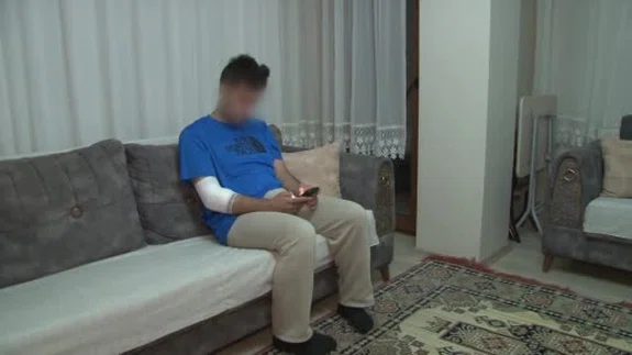 Saldırgan köpek dehşet saçtı... Site güvenliğini kanlar içinde bıraktı!