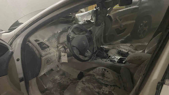 Bursa’da site otoparkında araç yandı: Elektrik arızası şüphesi...