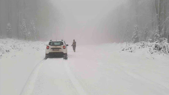 Kastamonu’da kar sürprizi... Doğa beyaza büründü, manzara hayran bıraktı!