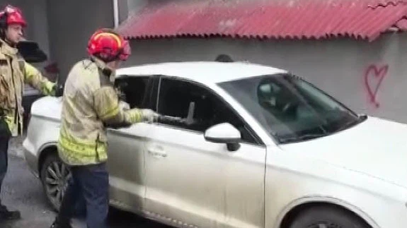 Minik kalp korkuyla çarptı... İtfaiye zamanla yarıştı, nefesler tutuldu!