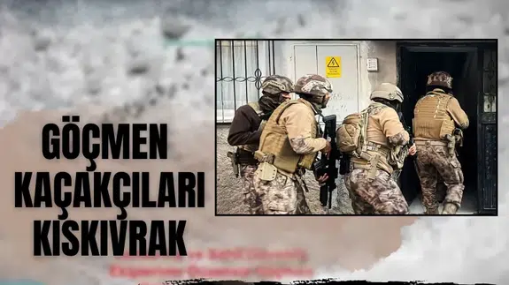 Havadan izlediler, karadan bastılar! Göçmen kaçakçıları kıskıvrak yakalandı