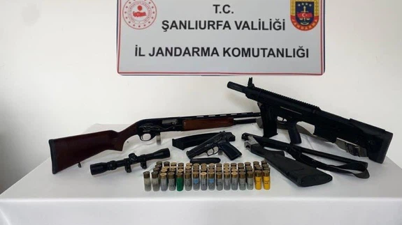 Tüfek, dürbün, fişek… Şanlıurfa’da düğün magandalarına jandarma tokadı!