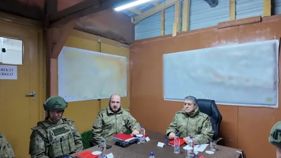 Kara Kuvvetleri Komutanı Bayraktaroğlu, Pençe Harekatı Bölgesinde Denetimlerde Bulundu!