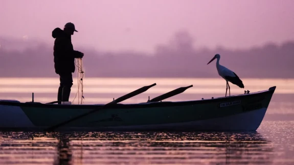 Yaren Leylek 14. Kez Döndü! Balıkçı Adem'le Unutulmaz Buluşma