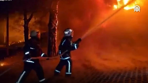 Rusya Harkiv'e Hava Saldırısı Düzenledi