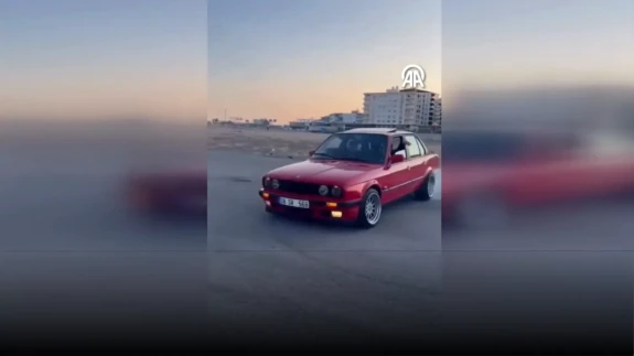 Drift Attı O Anları Sosyal Medya Hesabından Paylaştı: Cezadan Kaçamadı!