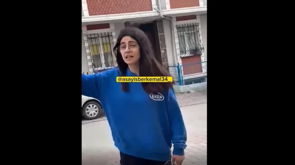 Esenyurt'ta Palet Çalan Hırsızları Kız Durdurdu