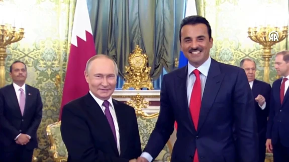 Rusya Lideri Vladimir Putin İle Katar Emiri Al Sani Moskova'da Bir Araya Geldi: İki Ülke İlişkileri ve Bölgesel Meseleler Ele Alındı