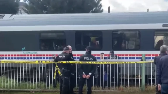 Aydın'da Trenin Çarptığı Yaşlı Kadın Feci Şekilde Can Verdi